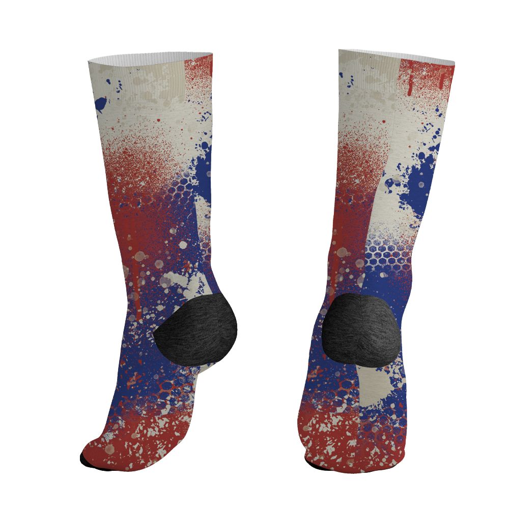 Rare-Air-Cinnabar-1s-NastyJamz-Socks-Match-23-Painted-Graffiti