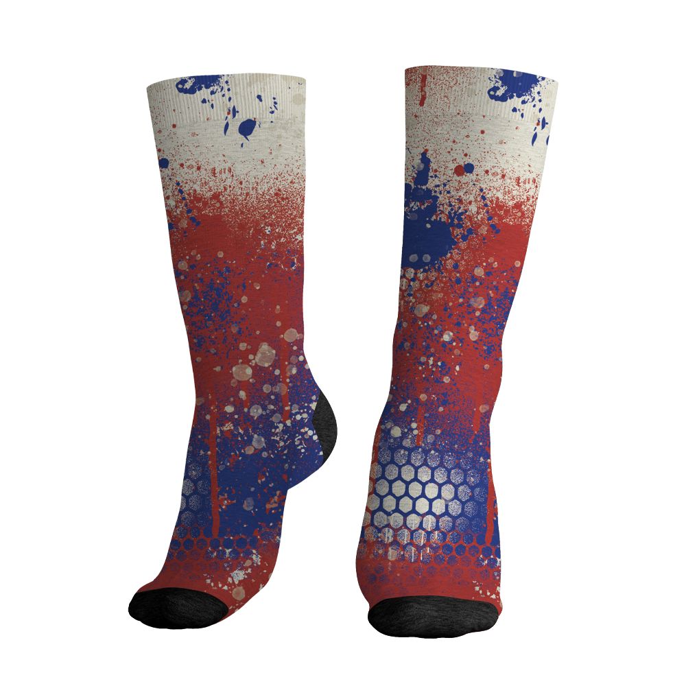 Rare-Air-Cinnabar-1s-NastyJamz-Socks-Match-23-Painted-Graffiti