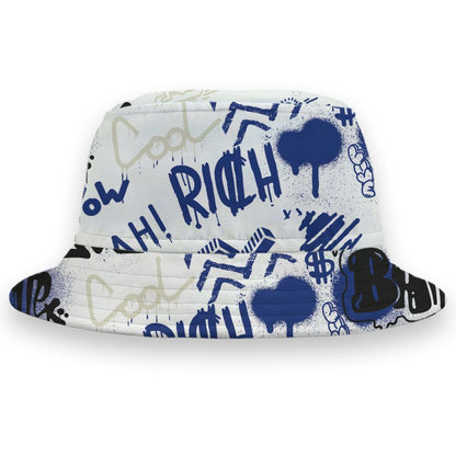 Rare-Air-Deep-Royal-Blue-1s-NastyJamz-Bucket-Hat-Match-Graffiti-King-3D-All-Over-Print-Doodle-Style