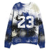 Rare-Air-Deep-Royal-Blue-1s-NastyJamz-Sweatshirt-Match-23-Painted-Graffiti