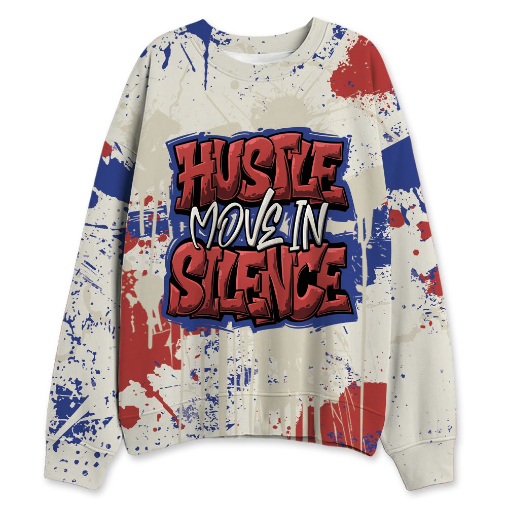 Rare-Air-Cinnabar-1s-NastyJamz-Sweatshirt-Match-Hustle-Move-In-Silence-All-Over-Print