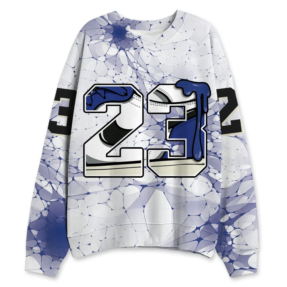 Rare-Air-Deep-Royal-Blue-1s-NastyJamz-Sweatshirt-Match-23-Sneaker-All-Over-Print
