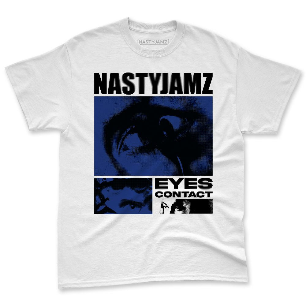 Rare-Air-Deep-Royal-Blue-1s-NastyJamz-Premium-T-Shirt-Match-Eyes-Contact