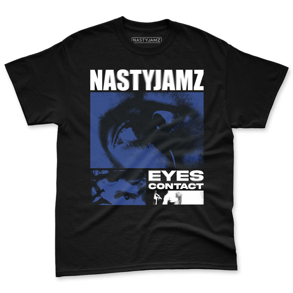 Rare-Air-Deep-Royal-Blue-1s-NastyJamz-Premium-T-Shirt-Match-Eyes-Contact