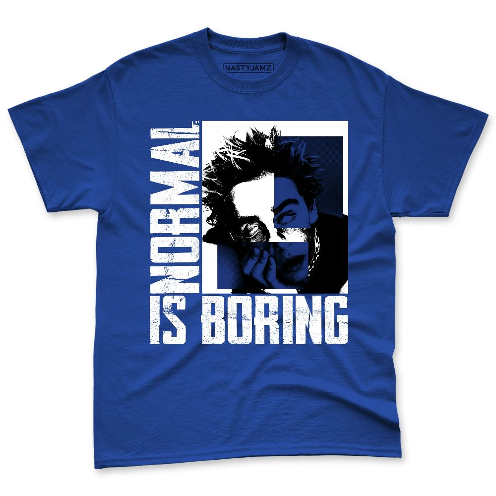 Rare-Air-Deep-Royal-Blue-1s-NastyJamz-Premium-T-Shirt-Match-Normal-Is-Boring