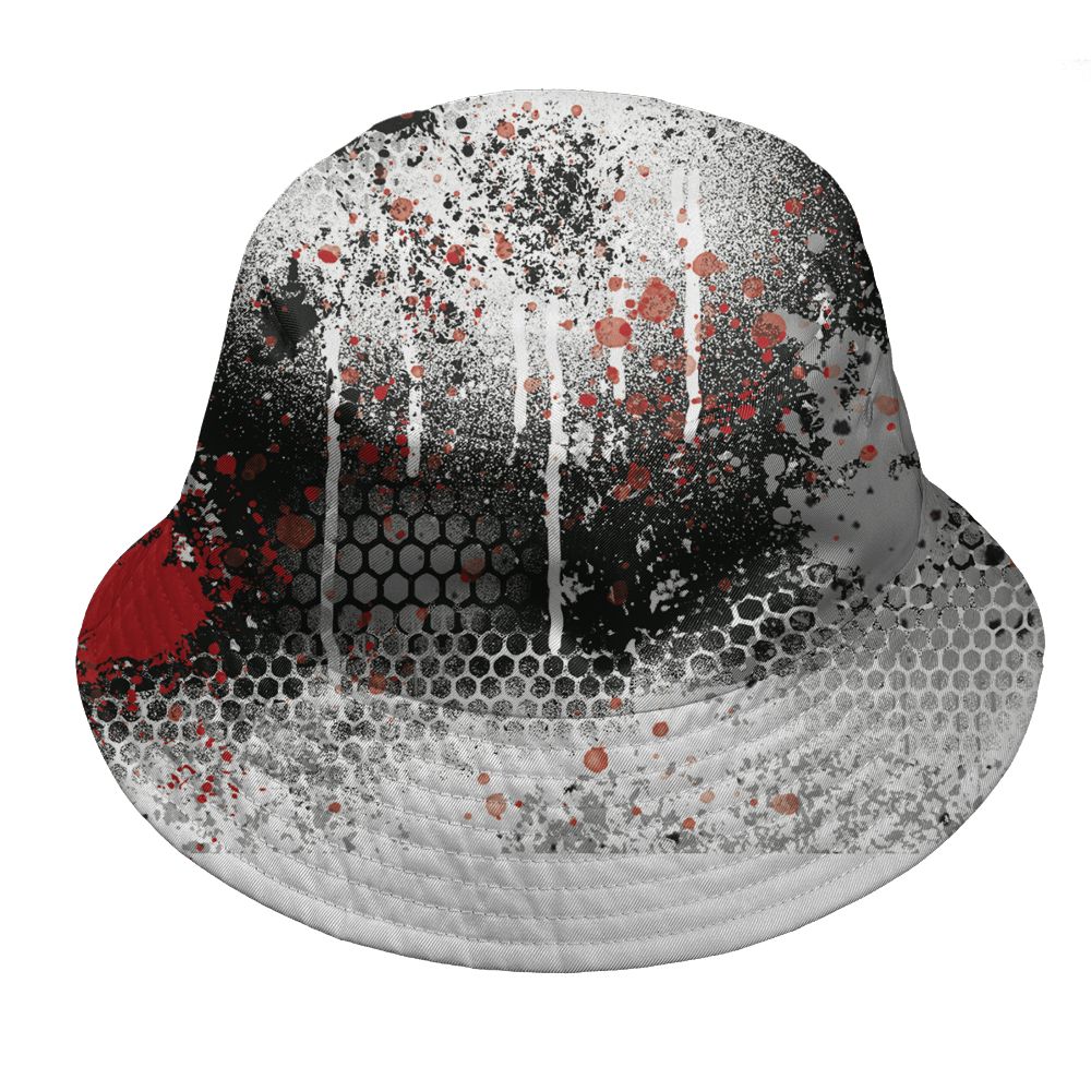 White-Cement-4s-NastyJamz-Bucket-Hat-Match-23-Painted-Graffiti