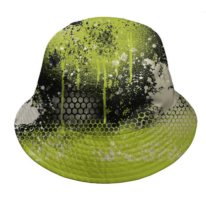 TVSC-Bright-Cactus-NastyJamz-Bucket-Hat-Match-23-Painted-Graffiti