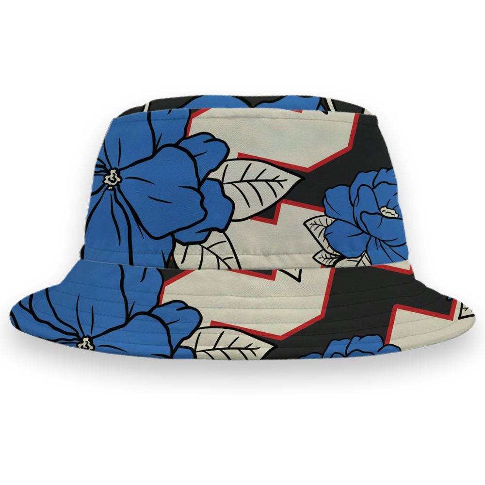 Rare-Air-3s-NastyJamz-Bucket-Hat-Match-23-Floral-3D-All-Over-Print-Flower