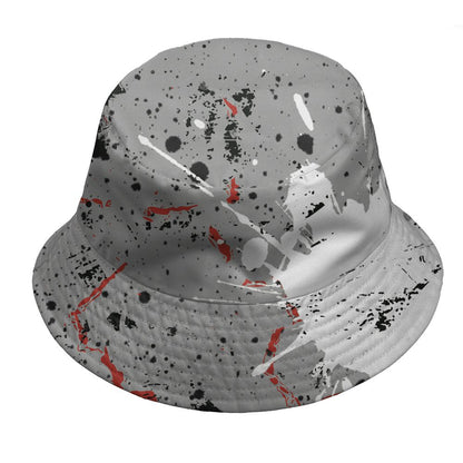 White-Cement-4s-NastyJamz-Bucket-Hat-Match-Hustle-Move-In-Silence-3D-All-Over-Print