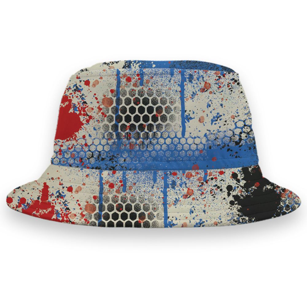 Rare-Air-3s-NastyJamz-Bucket-Hat-Match-23-Painted-Graffiti