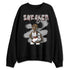 White-Cement-4s-NastyJamz-Sweatshirt-Match-Black-Sneaker-Girl
