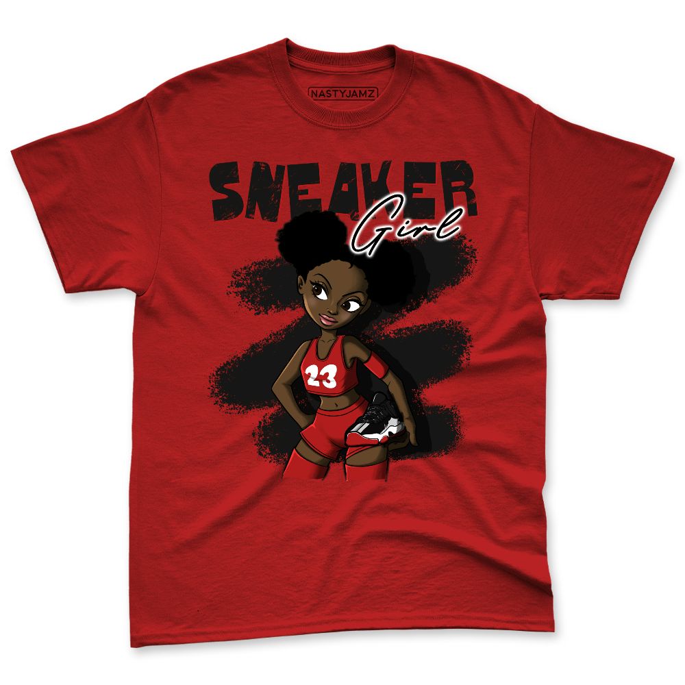 Low-Bred-11s-NastyJamz-Premium-T-Shirt-Match-Black-Sneaker-Girl