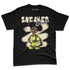 TVSC-Bright-Cactus-NastyJamz-Premium-T-Shirt-Match-Black-Sneaker-Girl