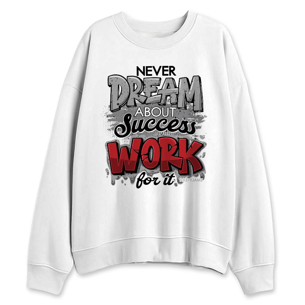 White-Cement-4s-NastyJamz-Sweatshirt-Match-Work-For-Dream