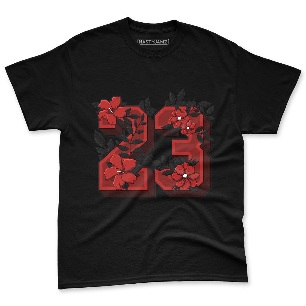 Low-Bred-11s-NastyJamz-Premium-T-Shirt-Match-23-Floral