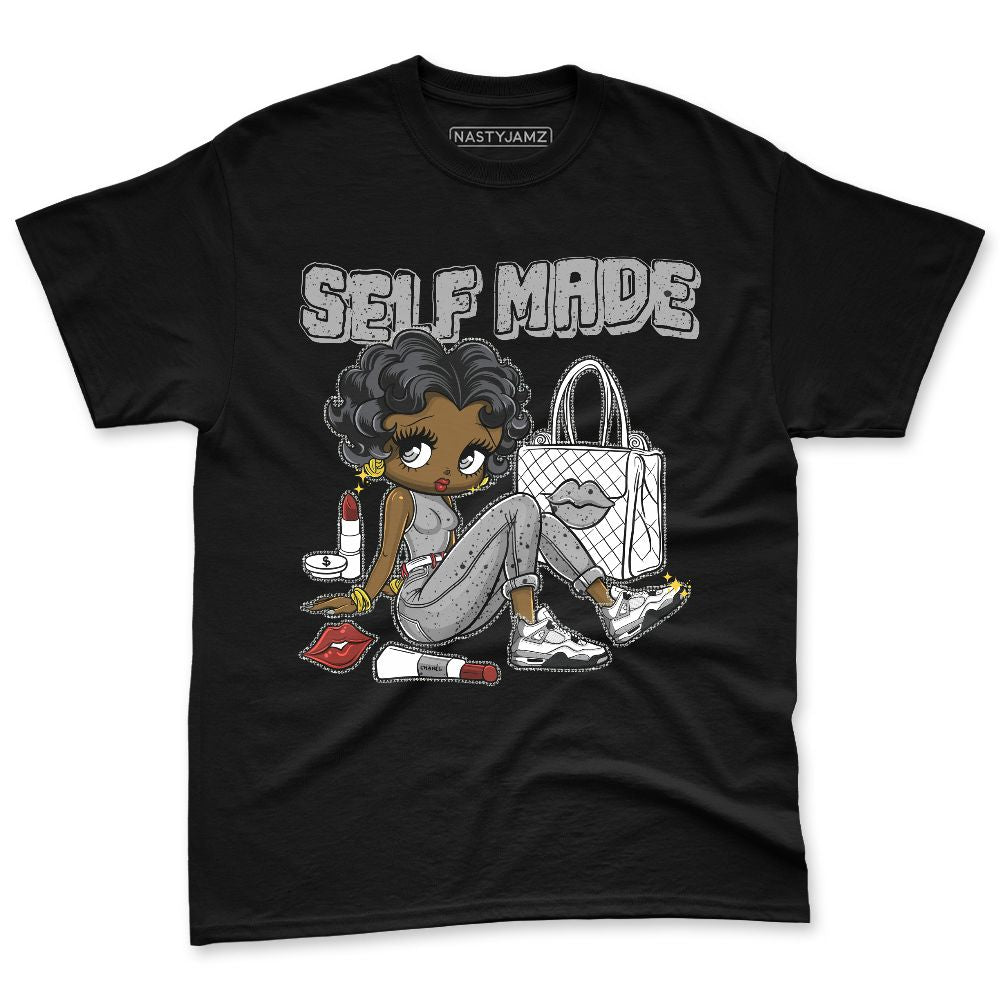 White-Cement-4s-NastyJamz-Premium-T-Shirt-Match-Sneaker-Girl-Selfmade