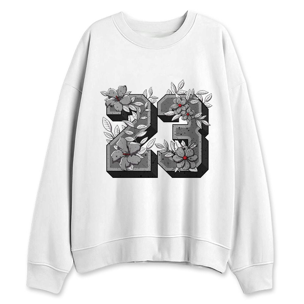 White-Cement-4s-NastyJamz-Sweatshirt-Match-23-Floral