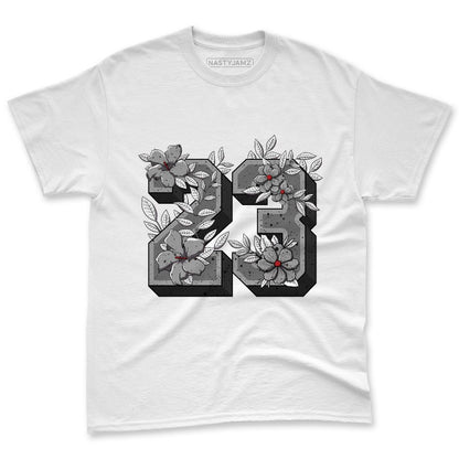 White-Cement-4s-NastyJamz-Premium-T-Shirt-Match-23-Floral