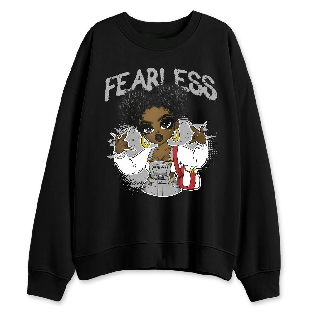White-Cement-4s-NastyJamz-Sweatshirt-Match-Fearless-Melanin-Personalized