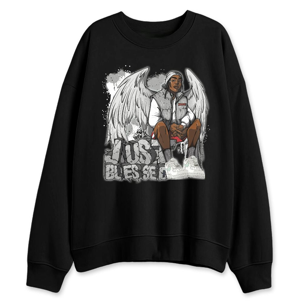White-Cement-4s-NastyJamz-Sweatshirt-Match-Just-Blessed