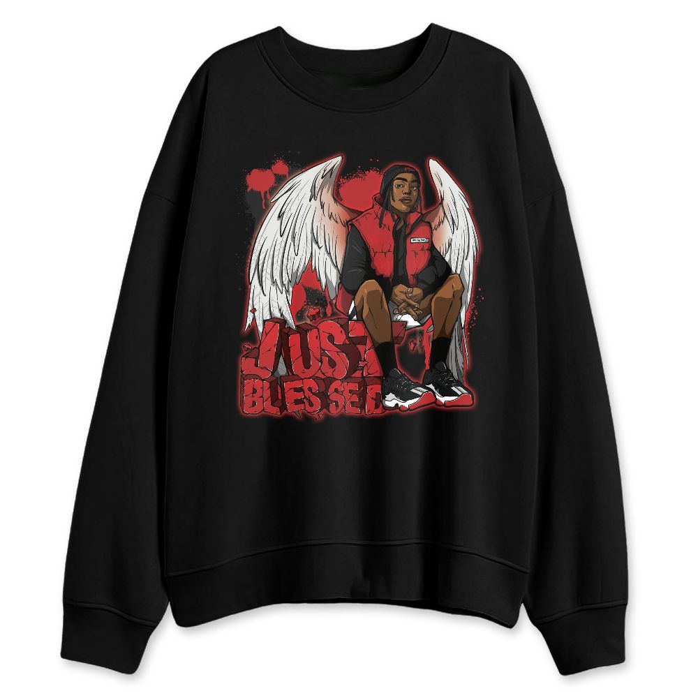 Low-Bred-11s-NastyJamz-Sweatshirt-Match-Just-Blessed