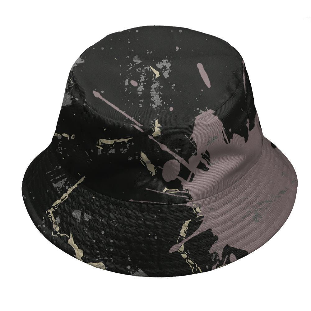Black-Violet-Ore-3s-NastyJamz-Bucket-Hat-Match-Hustle-Move-In-Silence-3D-All-Over-Print