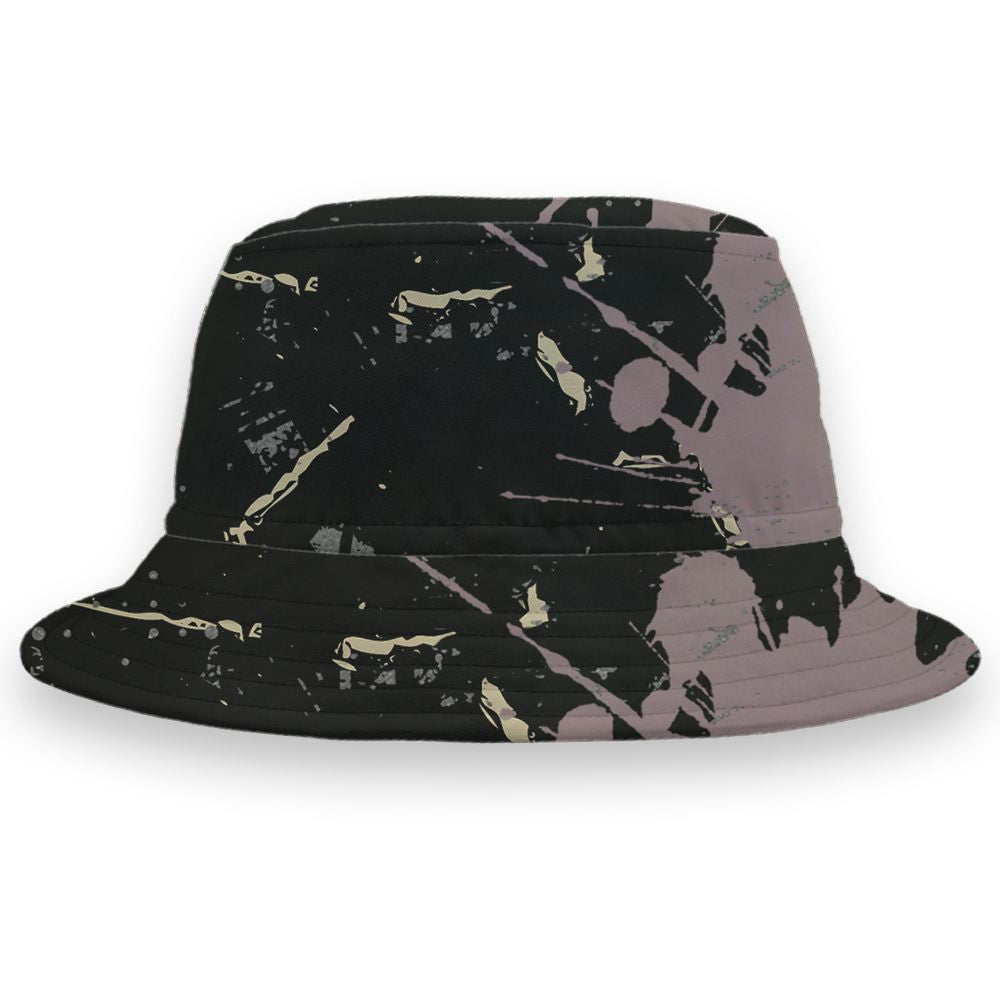 Black-Violet-Ore-3s-NastyJamz-Bucket-Hat-Match-Hustle-Move-In-Silence-3D-All-Over-Print