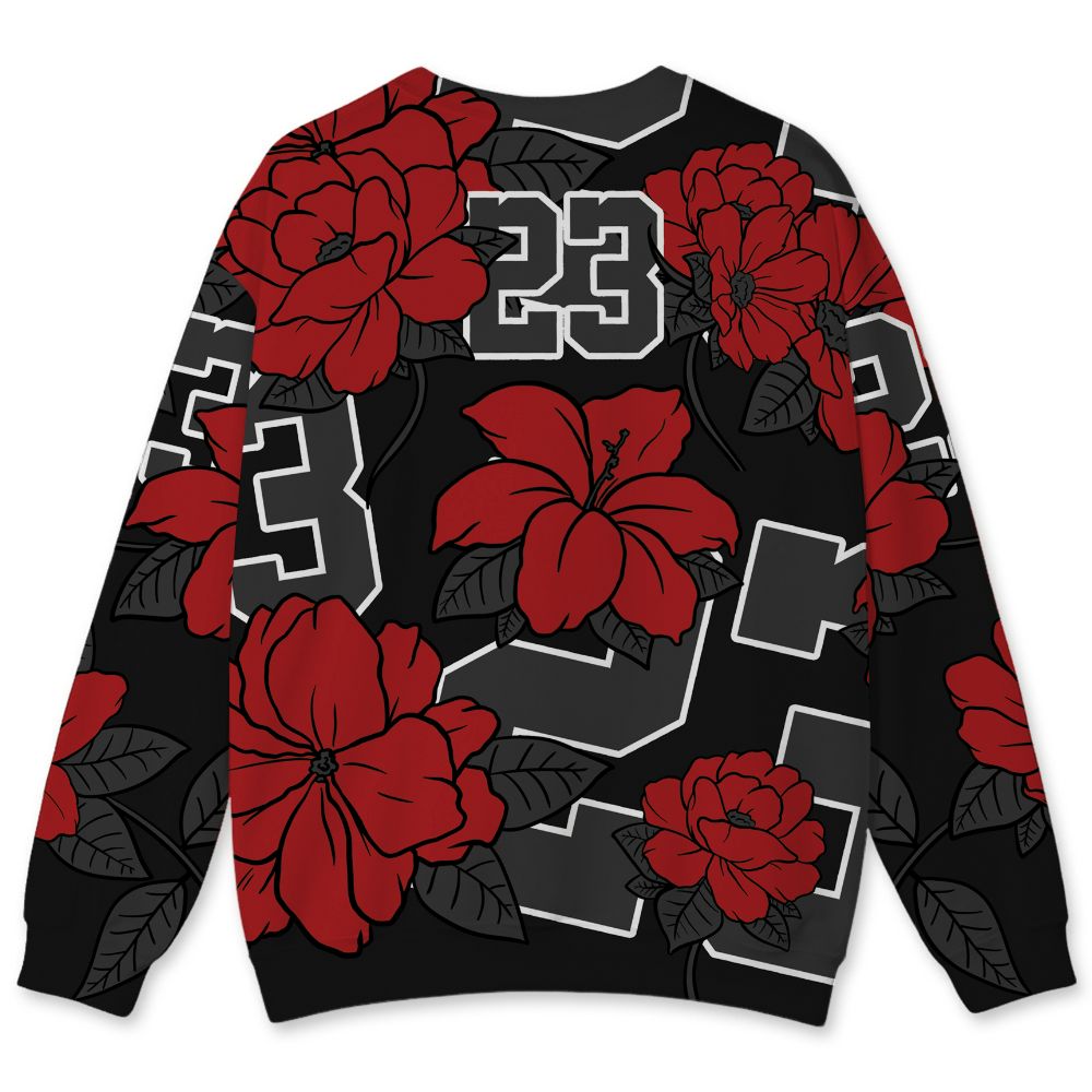 Low-Bred-11s-NastyJamz-Sweatshirt-Match-23-Floral-All-Over-Print-Flower