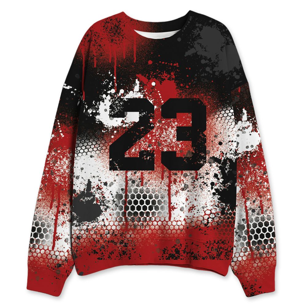 Low-Bred-11s-NastyJamz-Sweatshirt-Match-23-Painted-Graffiti