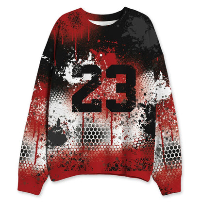 Low-Bred-11s-NastyJamz-Sweatshirt-Match-23-Painted-Graffiti