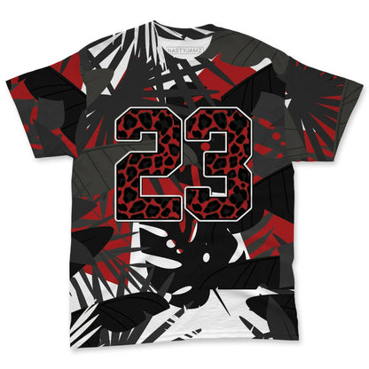 Low-Bred-11s-NastyJamz-T-Shirt-Match-Custom-23-Leopard-All-Over-Print