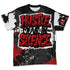 Low-Bred-11s-NastyJamz-T-Shirt-Match-Hustle-Move-In-Silence-All-Over-Print