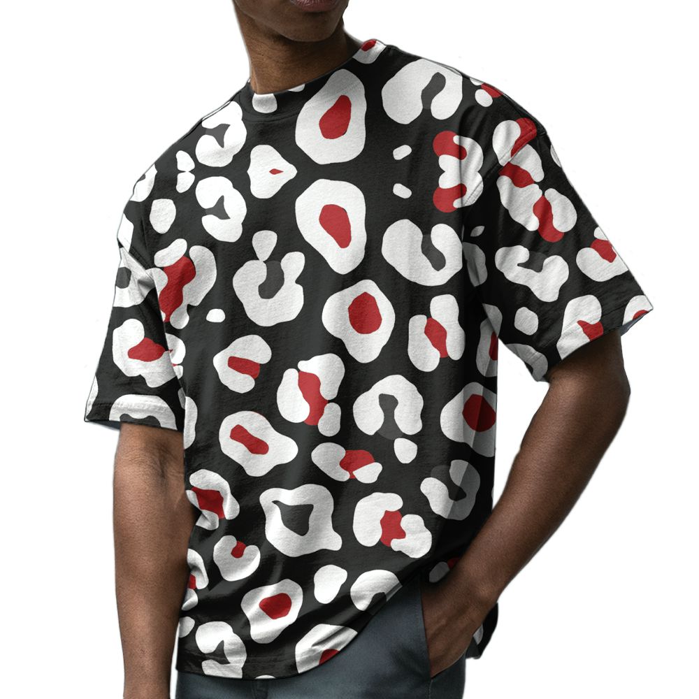 Low-Bred-11s-NastyJamz-Drip-Set-Match-Leopard-Pattern-3D-All-Over-Print