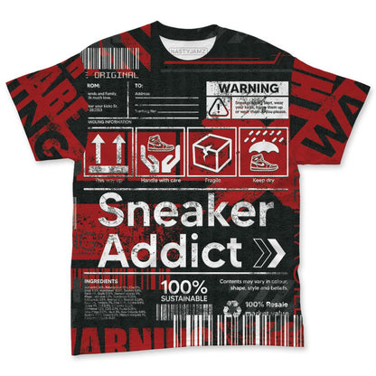 Low-Bred-11s-NastyJamz-T-Shirt-Match-Sneaker-Addict-All-Over-Print-Warning