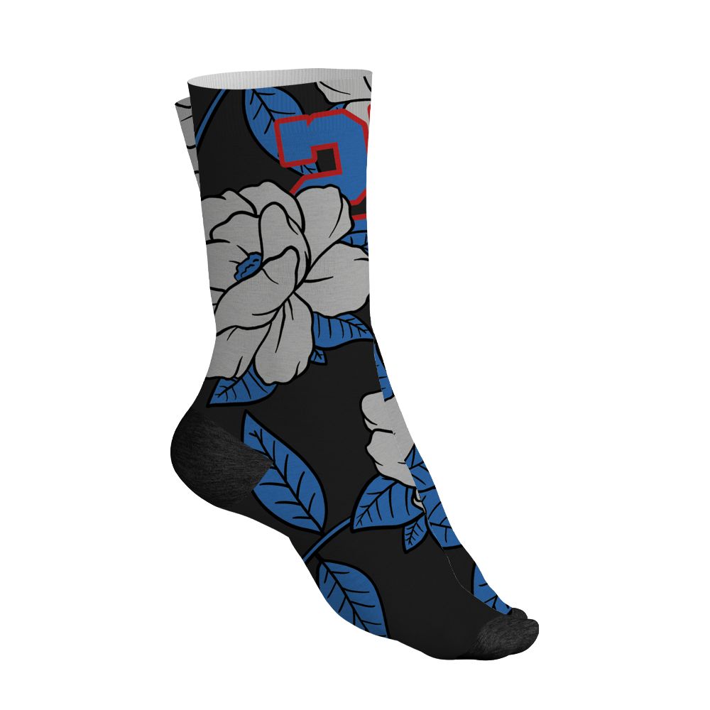 Rare-Air-3s-NastyJamz-Socks-Match-23-Floral-All-Over-Print-Flower