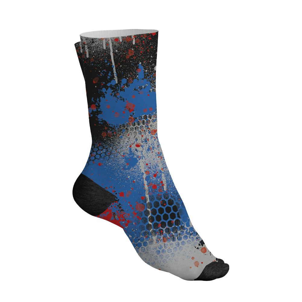 Rare-Air-3s-NastyJamz-Socks-Match-23-Painted-Graffiti