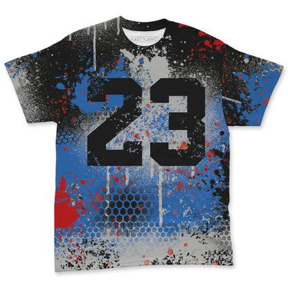 Rare-Air-3s-NastyJamz-T-Shirt-Match-23-Painted-Graffiti