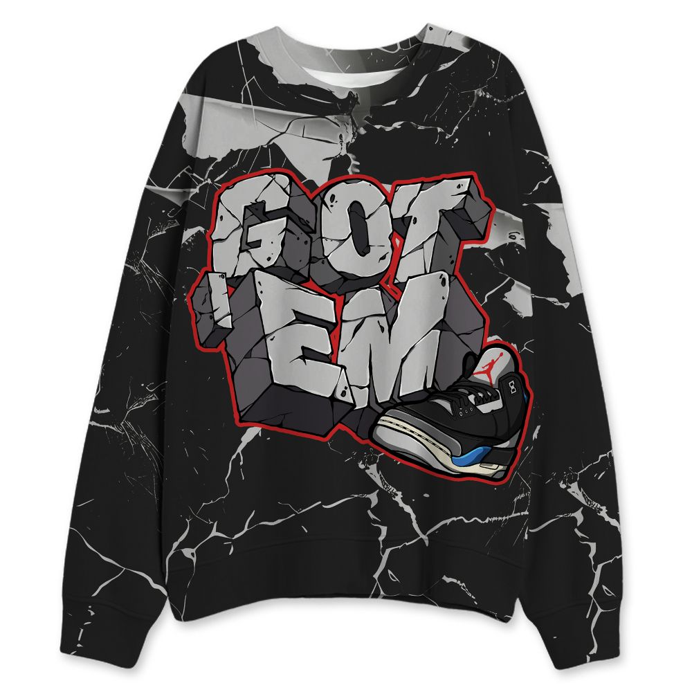 Rare-Air-3s-NastyJamz-Sweatshirt-Match-Got-Em-All-Over-Print