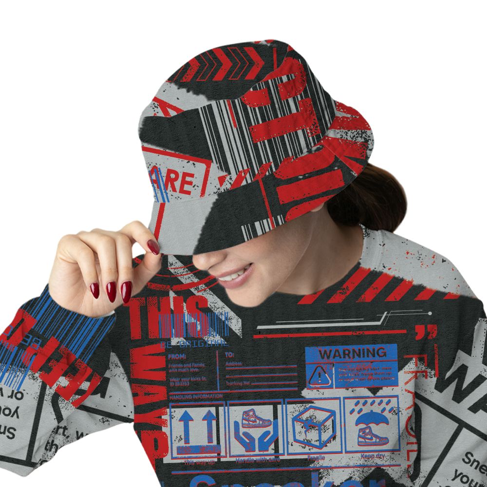 Rare-Air-3s-NastyJamz-Bucket-Hat-Match-Sneaker-Addict-3D-All-Over-Print-Warning