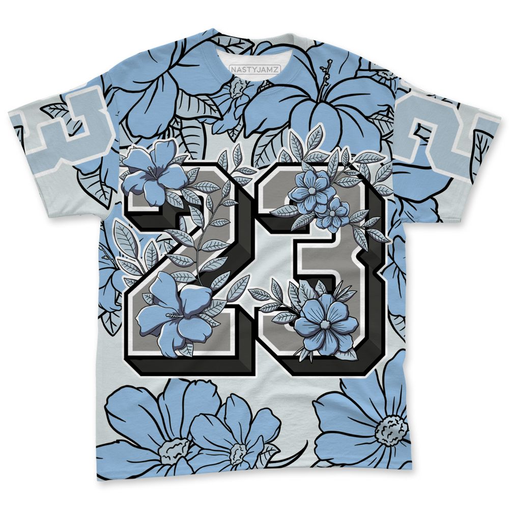 Forget-Me-Not-4s-NastyJamz-T-Shirt-Match-23-Floral-All-Over-Print-Flower