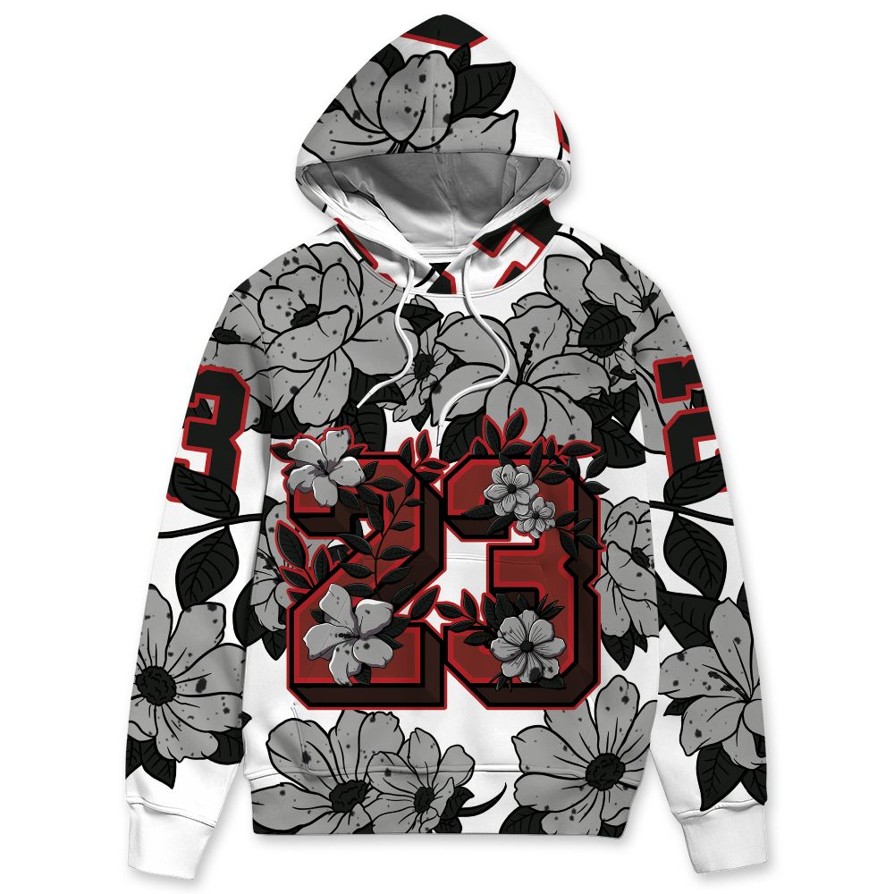 White-Cement-4s-NastyJamz-Hoodie-Match-23-Floral-All-Over-Print-Flower