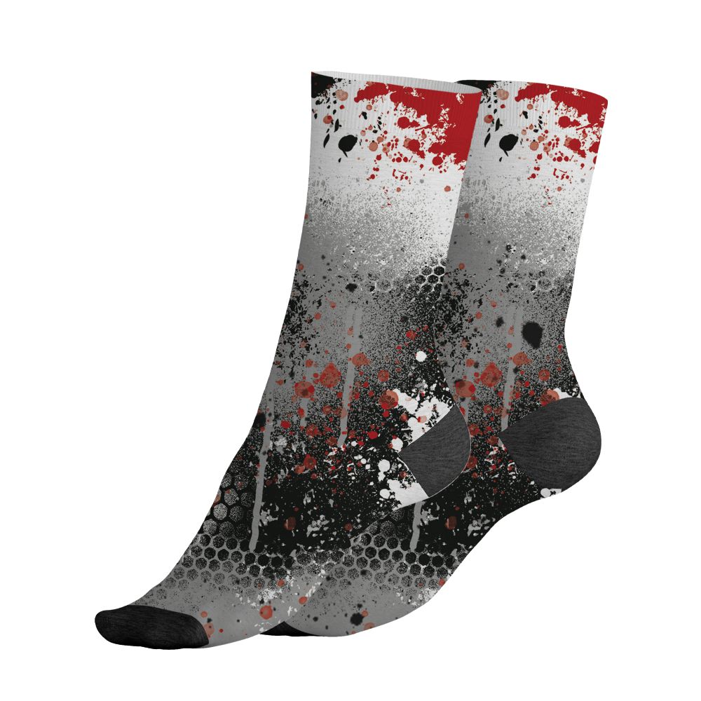 White-Cement-4s-NastyJamz-Socks-Match-23-Painted-Graffiti
