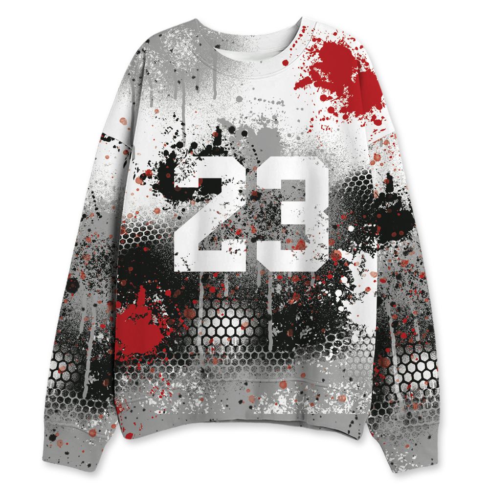 White-Cement-4s-NastyJamz-Sweatshirt-Match-23-Painted-Graffiti