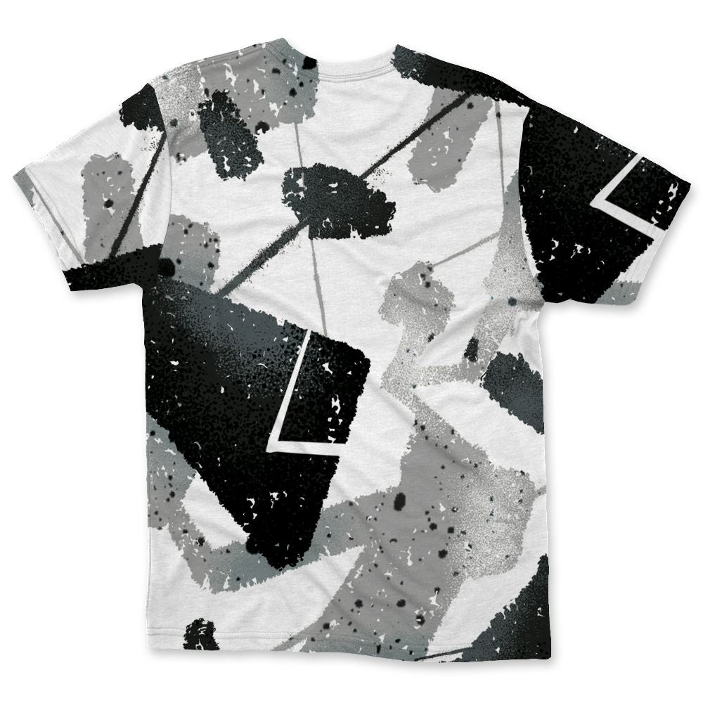 White-Cement-4s-NastyJamz-T-Shirt-Match-Built-Different-All-Over-Print-Broken