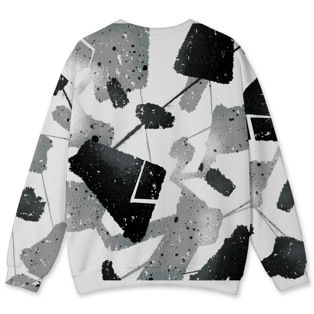 White-Cement-4s-NastyJamz-Sweatshirt-Match-Built-Different-All-Over-Print-Broken