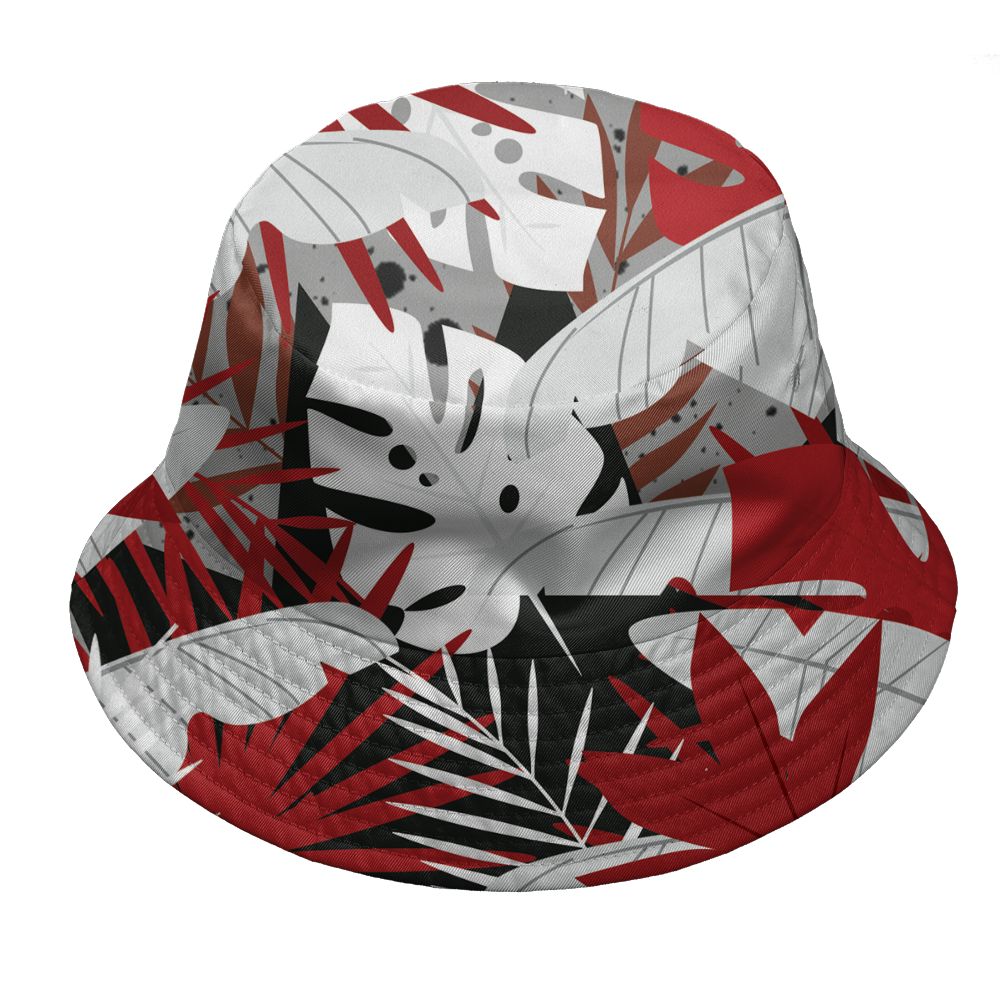 White-Cement-4s--NastyJamz-Bucket-Hat-Match-23-Leopard-3D-All-Over-Print