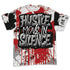 White-Cement-4s-NastyJamz-T-Shirt-Match-Hustle-Move-In-Silence-All-Over-Print