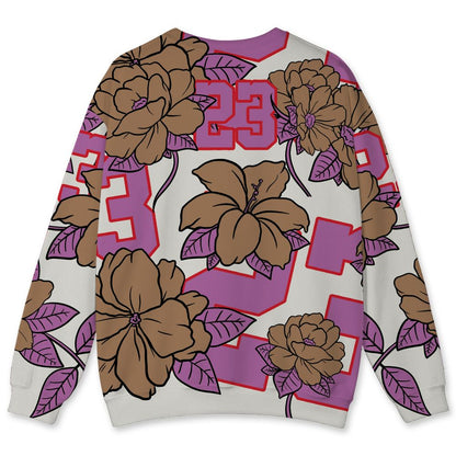 Low-Peanut-Butter-Jelly-5s-NastyJamz-Sweatshirt-Match-23-Floral-All-Over-Print-Flower