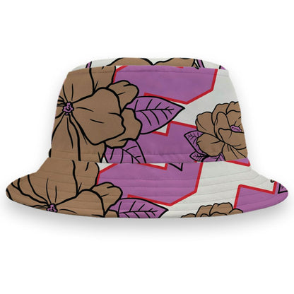Low-Peanut-Butter-Jelly-5s-NastyJamz-Bucket-Hat-Match-23-Floral-3D-All-Over-Print-Flower