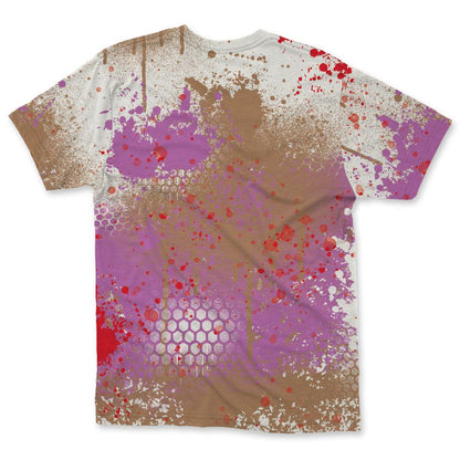 Low-Peanut-Butter-Jelly-5s-NastyJamz-T-Shirt-Match-23-Painted-Graffiti